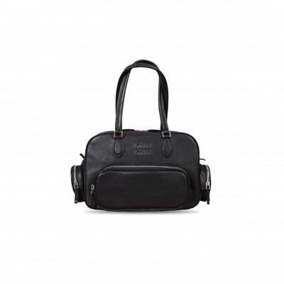 MIU MIU NAPPA LEATHER TOP-HANDLE BAG 5BB159 (32*22*14cm)