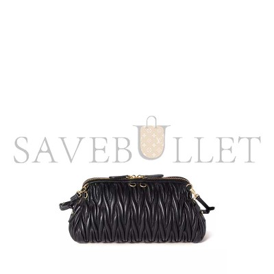MIU MIU CAPRICE SHOULDER BAG IN MATELASSÉ NAPPA LEATHER 5BF130 (28*14.5*10cm)