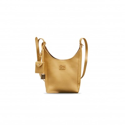 MIU MIU IVY SOFT LEATHER BAG 5BE098 (28*22.5*12cm)