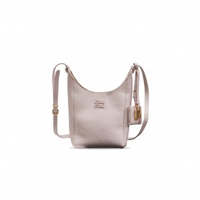 MIU MIU IVY SOFT LEATHER BAG 5BE098 (28*22.5*12cm) 