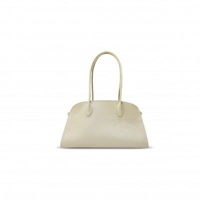 THE ROW MARGAUX 12 LEATHER SHOULDER BAG (38*23*18cm)
