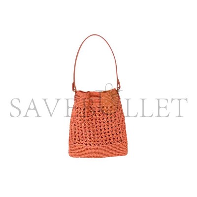 MIU MIU WOVEN FABRIC MINI BAG 5ND016 (23*20cm) MIU MIU WOVEN FABRIC MINI BAG 5ND016 (23*20cm)