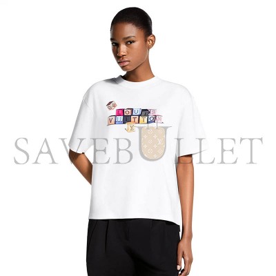 LOUIS VUITTON SIGNATURE BLOCKS T-SHIRT 1AKEOI