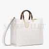 FENDI SUNSHINE MEDIUM - WHITE LEATHER SHOPPER 8BH386AMCVF0QVL (35*31*17cm) FENDI SUNSHINE MEDIUM - WHITE LEATHER SHOPPER 8BH386AMCVF0QVL (35*31*17cm)