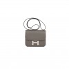 HERMES CONSTANCE 18 GRIS MEYER EPSOM PALLADIUM HARDWARE (18cm) HERMES CONSTANCE 18 GRIS MEYER EPSOM PALLADIUM HARDWARE (18cm)