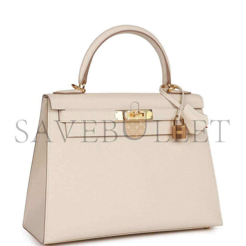 HERMES KELLY 28 EPSOM GOLD HARDWARE (28*22*10cm)