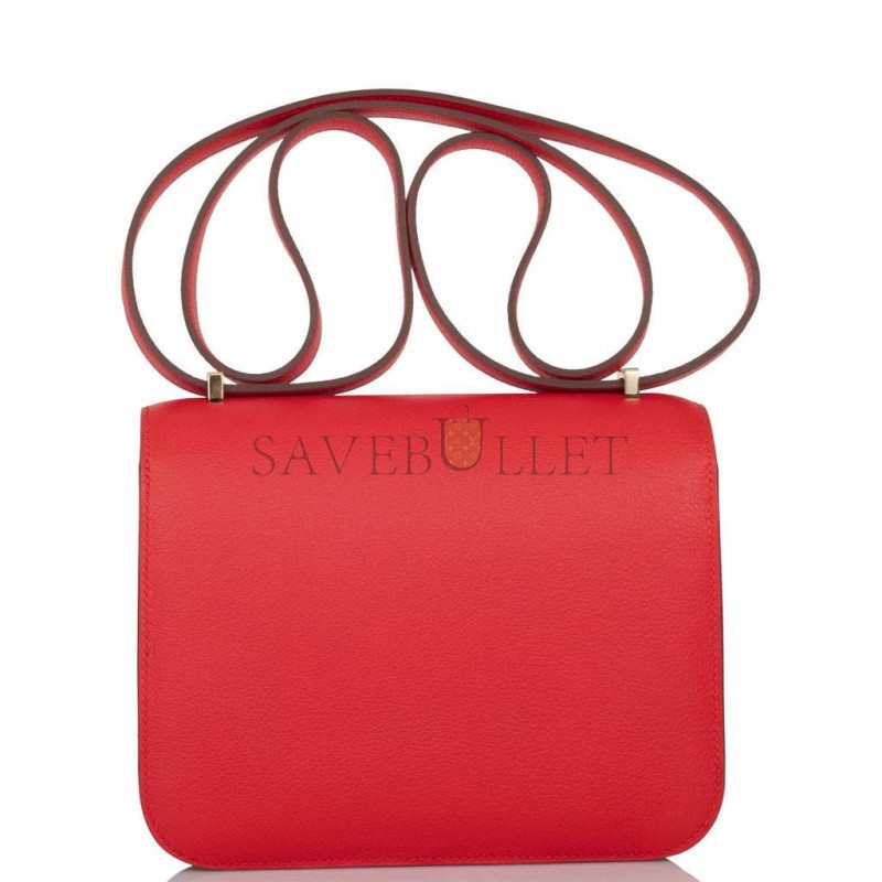HERMES CONSTANCE 18 EVERCOLOR GOLD HARDWARE (18*15*4cm)