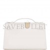 HERMES MINI KELLY POCHETTE WHITE SWIFT GOLD HARDWARE H049417CC01 (22*13*7cm)
