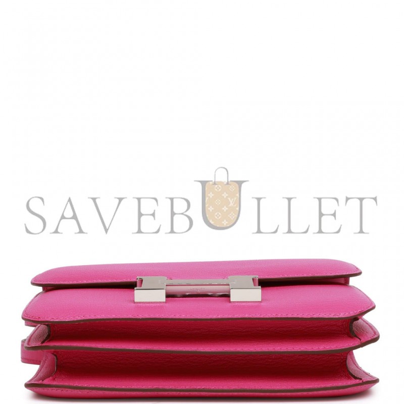 HERMES CONSTANCE 18 EVERCOLOR PALLADIUM HARDWARE (18*15*4cm)