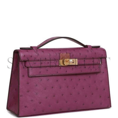 HERMES MASTER KELLY POCHETTE PERMABRASS HARDWARE (22*14*7cm) HERMES MASTER KELLY POCHETTE PERMABRASS HARDWARE (22*14*7cm)
