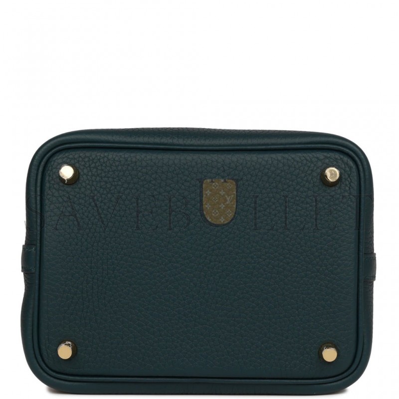 HERMES PICOTIN LOCK 18 VERT CYPRESS MATTE ALLIGATOR AND CLEMENCE TOUCH GOLD HARDWARE (18*13*18cm) HERMES PICOTIN LOCK 18 VERT CYPRESS MATTE ALLIGATOR AND CLEMENCE TOUCH GOLD HARDWARE (18*13*18cm)
