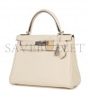HERMES KELLY 28 CLEMENCE PALLADIUM HARDWARE (28*22*10cm)