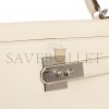 HERMES KELLY 28 CLEMENCE PALLADIUM HARDWARE (28*22*10cm)