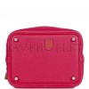 HERMES PICOTIN LOCK 18 FRAMBOISE CLEMENCE AND MATTE ALLIGATOR TOUCH PALLADIUM HARDWARE (18*13*18cm)