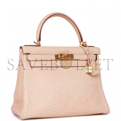 HERMES VINTAGE HERMES KELLY RETOURNE 28 ORANGE DALMATIAN BUFFALO GOLD HARDWARE(28*22*10cm) HERMES VINTAGE HERMES KELLY RETOURNE 28 ORANGE DALMATIAN BUFFALO GOLD HARDWARE(28*22*10cm)