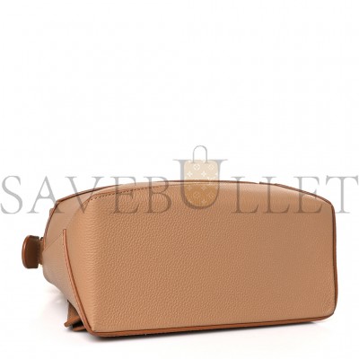 LOEWE GRAINED CALFSKIN SMALL PUZZLE EDGE BAG TOFFEE (24*16.5*10.5cm) LOEWE GRAINED CALFSKIN SMALL PUZZLE EDGE BAG TOFFEE (24*16.5*10.5cm)
