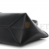 LOEWE SHINY CALFSKIN MINI CROPPED PUZZLE FOLD TOTE BLACK (28*13*13cm) LOEWE SHINY CALFSKIN MINI CROPPED PUZZLE FOLD TOTE BLACK (28*13*13cm)