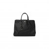 PRADA SAFFIANO LUX LARGE DOUBLE ZIP TOTE BLACK 1BA274 (32*22.5*13.5cm)