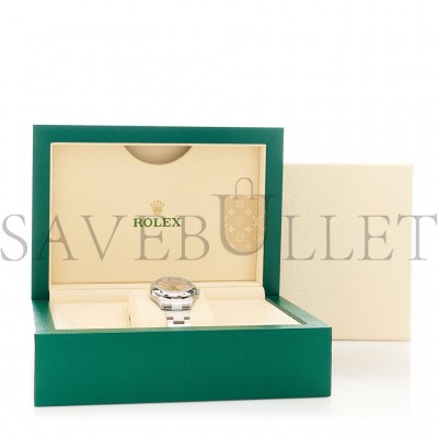 ROLEX STAINLESS STEEL 31MM OYSTER PERPETUAL WATCH PINK 277200 ROLEX STAINLESS STEEL 31MM OYSTER PERPETUAL WATCH PINK 277200