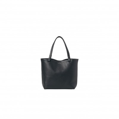 THE ROW SMALL PARK TOTE BAG IN LEATHER BLACK W1199L129BLPL (29*18*10cm)