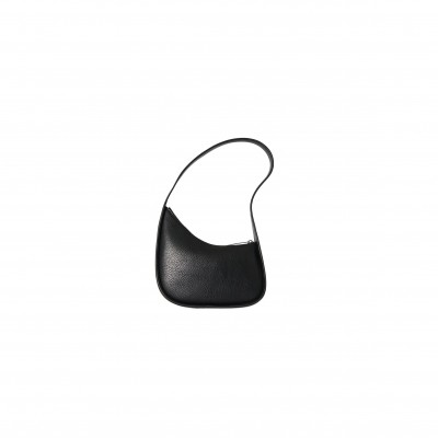THE ROW HALF MOON BAG IN LEATHER BLACK W1249L136BAS (34*20*6cm) THE ROW HALF MOON BAG IN LEATHER BLACK W1249L136BAS (34*20*6cm)