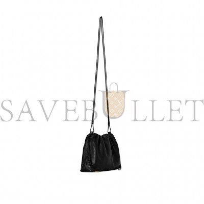 THE ROW ANGY BAG IN LEATHER BLACK W1620L108BAG (30*21*7cm) THE ROW ANGY BAG IN LEATHER BLACK W1620L108BAG (30*21*7cm)