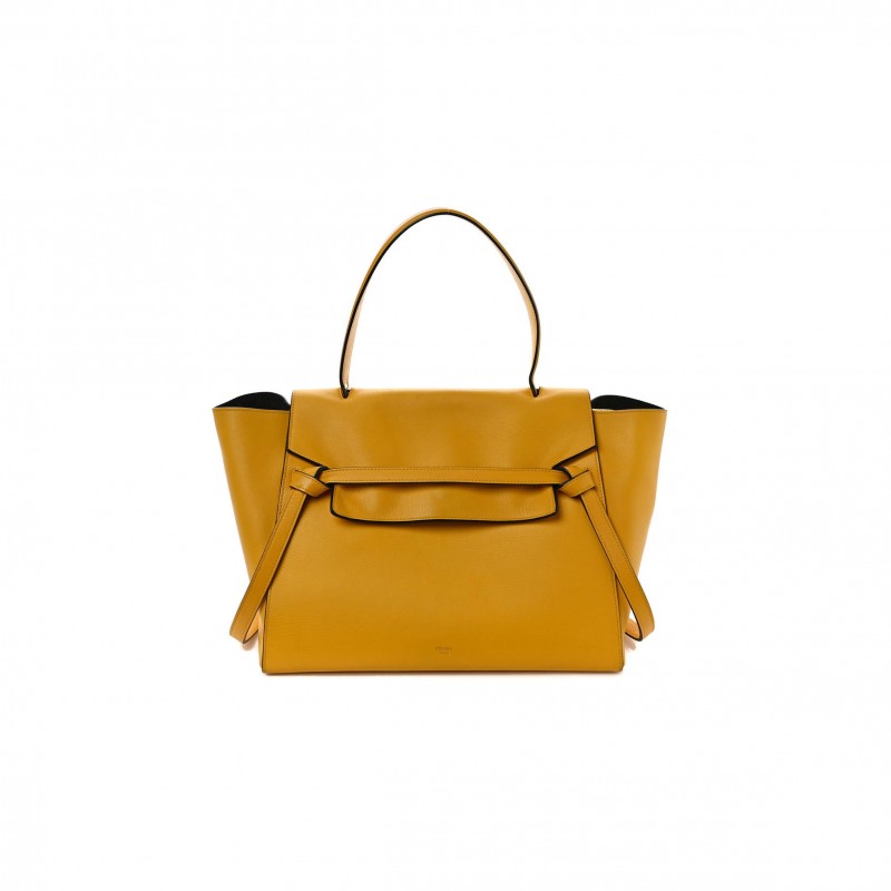 CELINE BABY GRAINED CALFSKIN MICRO BELT BAG YELLOW (33*23*22cm) CELINE BABY GRAINED CALFSKIN MICRO BELT BAG YELLOW (33*23*22cm)