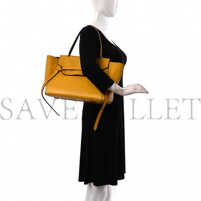 CELINE BABY GRAINED CALFSKIN MICRO BELT BAG YELLOW (33*23*22cm) CELINE BABY GRAINED CALFSKIN MICRO BELT BAG YELLOW (33*23*22cm)