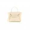 CELINE GRAINED CALFSKIN NANO BELT BAG WHITE (15*14*8cm) CELINE GRAINED CALFSKIN NANO BELT BAG WHITE (15*14*8cm)