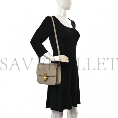 CELINE BOX CALFSKIN MEDIUM CLASSIC BOX FLAP BAG POWDER (23*18*6cm) CELINE BOX CALFSKIN MEDIUM CLASSIC BOX FLAP BAG POWDER (23*18*6cm)