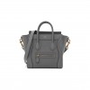 CELINE BABY DRUMMED CALFSKIN NANO LUGGAGE KOHL (20*20*10cm) CELINE BABY DRUMMED CALFSKIN NANO LUGGAGE KOHL (20*20*10cm)