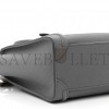 CELINE BABY DRUMMED CALFSKIN NANO LUGGAGE KOHL (20*20*10cm) CELINE BABY DRUMMED CALFSKIN NANO LUGGAGE KOHL (20*20*10cm)