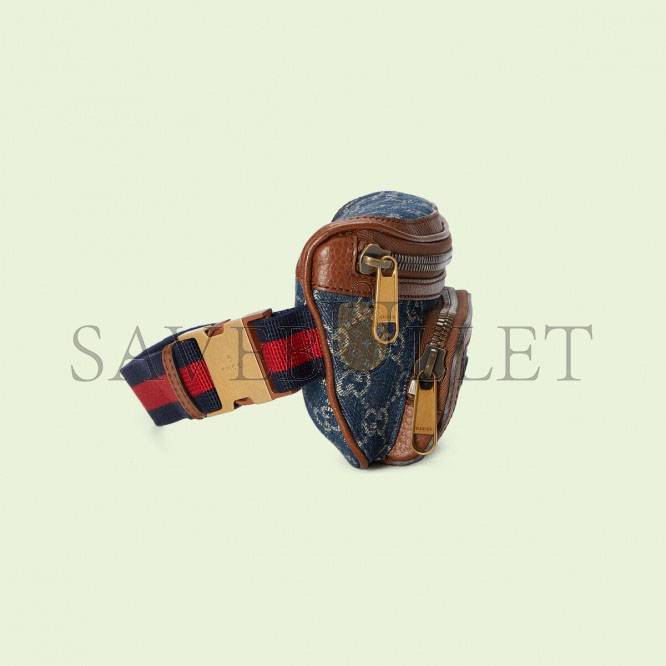 GUCCI BELT BAG WITH INTERLOCKING&G 682933 (24*13*5cm) GUCCI BELT BAG WITH INTERLOCKING&G 682933 (24*13*5cm)